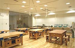 技術研修室の風景