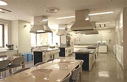 家庭科研修室の様子