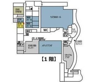 音楽スタジオ1案内図